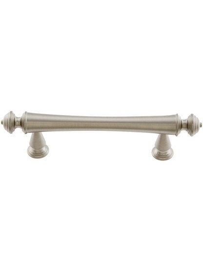 Classical Revival Drawer Pull - 3 inch Center to Center in Satin Nickel.